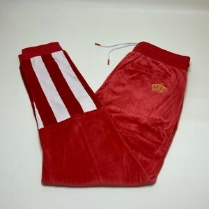 Troop Red | White Crown Royal Velour Track Pants NWT